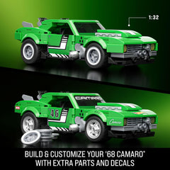 Hotwheels Brick Shop Speed Camaro 1/32