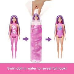Barbie Balloon Animals Color Reveal Surprise Collectible Doll Toy for Kids