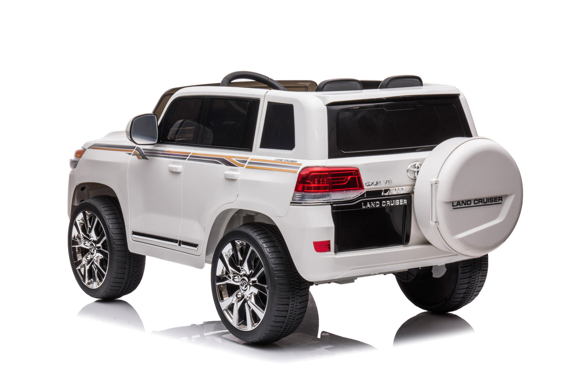 Power Wheelz 12V Electric Ride-On RC Land Cruiser for Kids