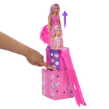 Barbie Party Unboxed Rise & Surprise Doll Playset with Accessories