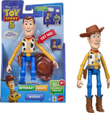 Disney Pixar Toy Story 5 Interactables Woody 9 Inch Talking Figure