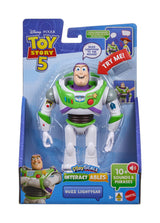 Disney Pixar Toy Story 5 Interactables Buzz Lightyear 7 Inch Battery-Operated Talking Figure