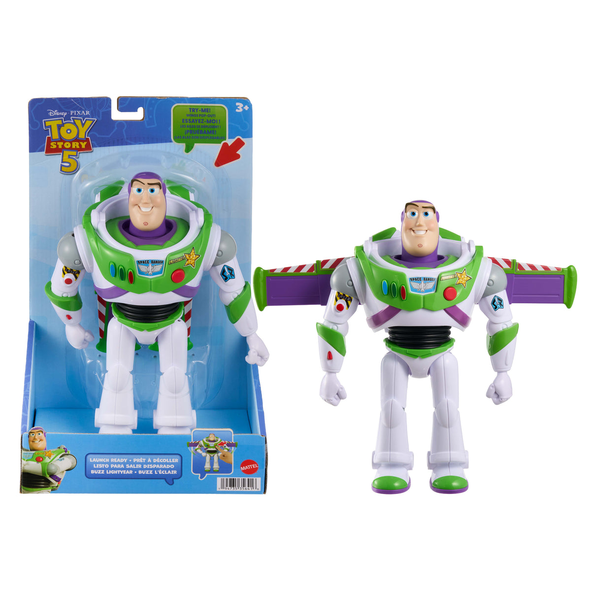 Disney Toy Story 5 Feature Space Ranger 7 Inch Action Figure