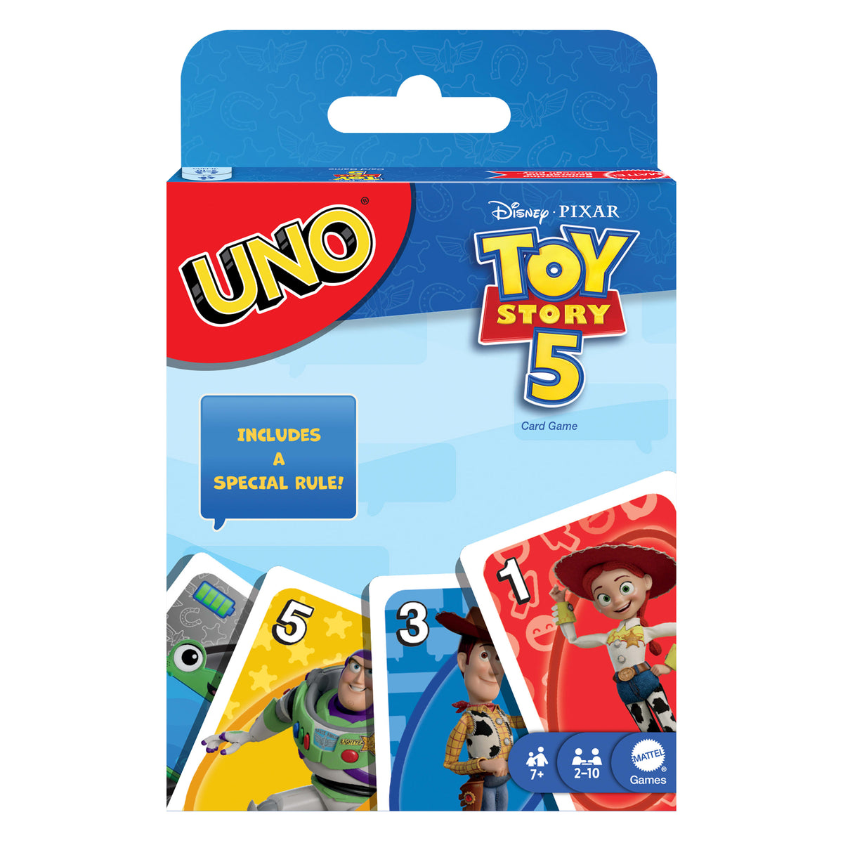 UNO Disney Pixar Toy Story 5 Card Game - Family & Kids Card Game