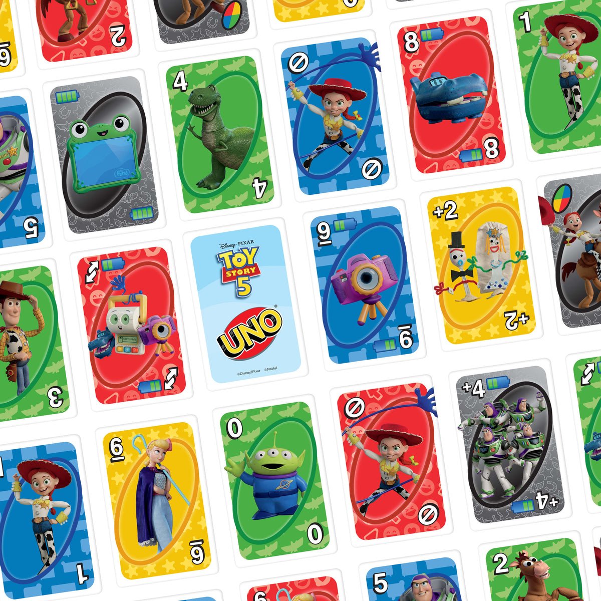 UNO Disney Pixar Toy Story 5 Card Game - Family & Kids Card Game