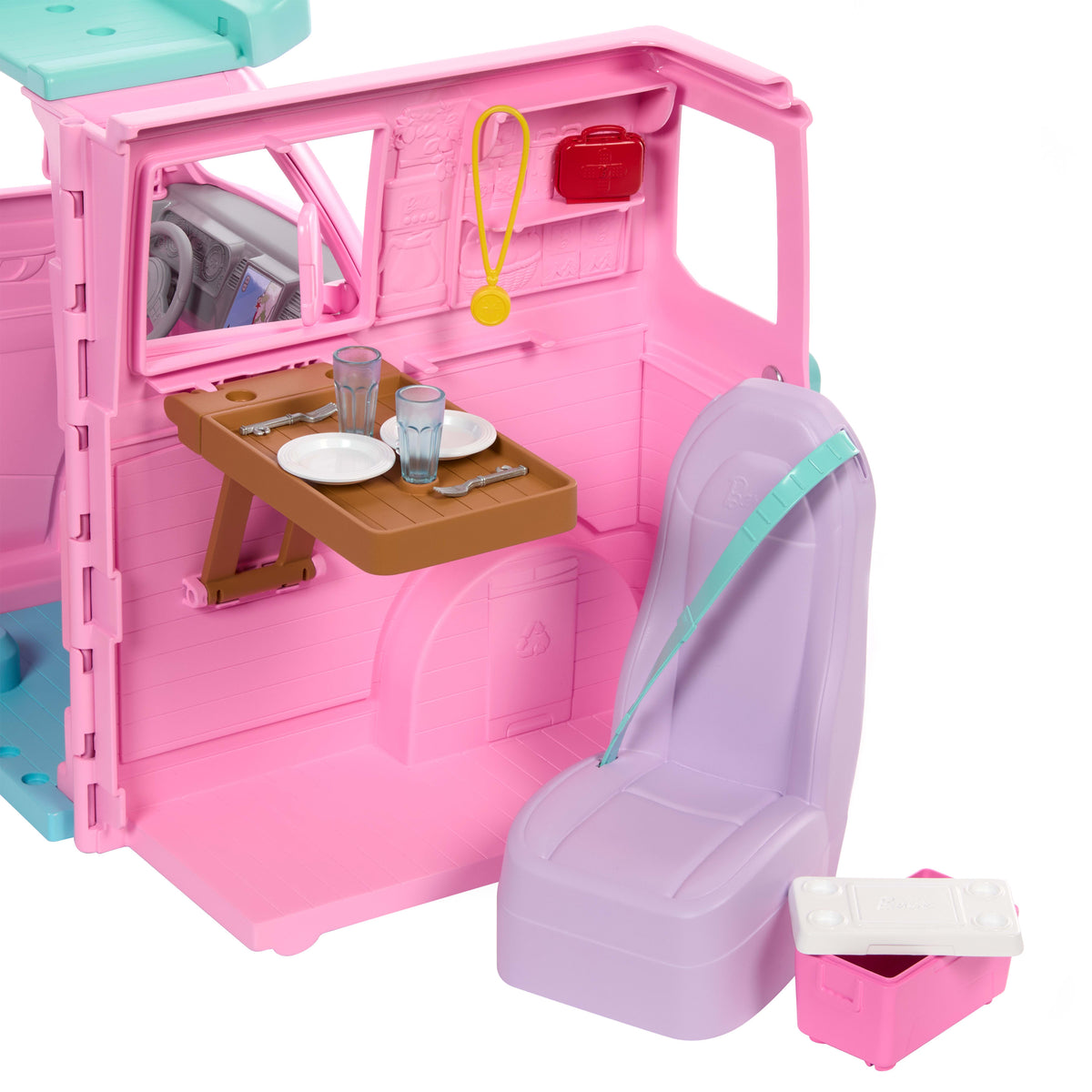 Barbie Dream Land Road Trip Camper Playset with Accessories