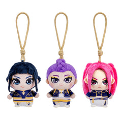 K-POP Demon Hunters 4 Inch Clip-On Plush Character Toys - Sold per piece (Random selection)