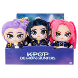 K-POP Demon Hunters 4 Inch Clip-On Plush Character Toys - Sold per piece (Random selection)