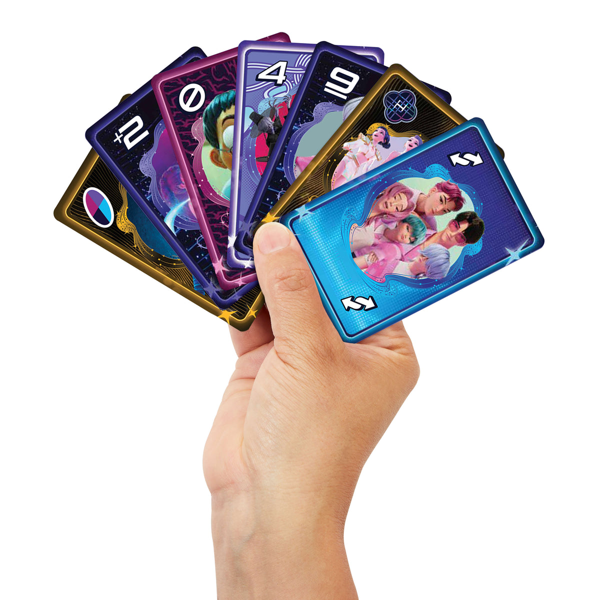 UNO K-pop Demon Hunters Card Game - Family & Kids Card Game