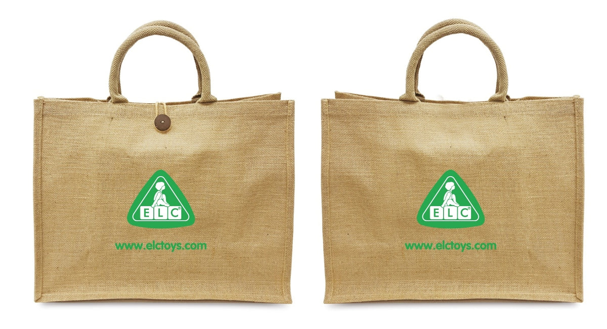 Early Learning Centre Shopping Bags Deluxe Jute 43x19x33cm 1-piece