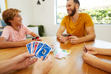 UNO Deluxe Card Game - Classic Family Card Game with Storage Tin