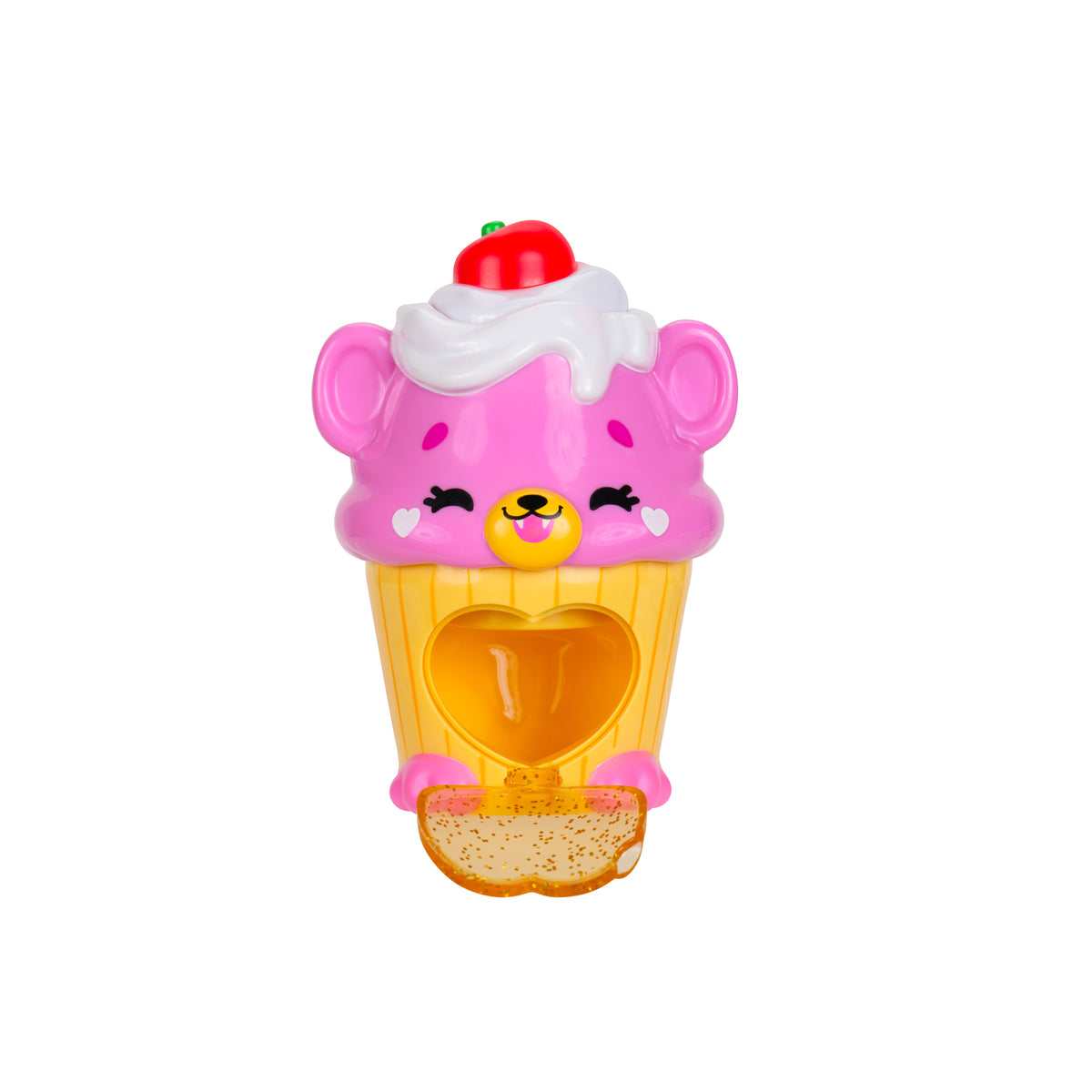 Kutie Kups Signature Set 4-Inch Collectible Toy Playset with 3 Lil Kuties Mini Figures for Kids - 3 Assorted Designs