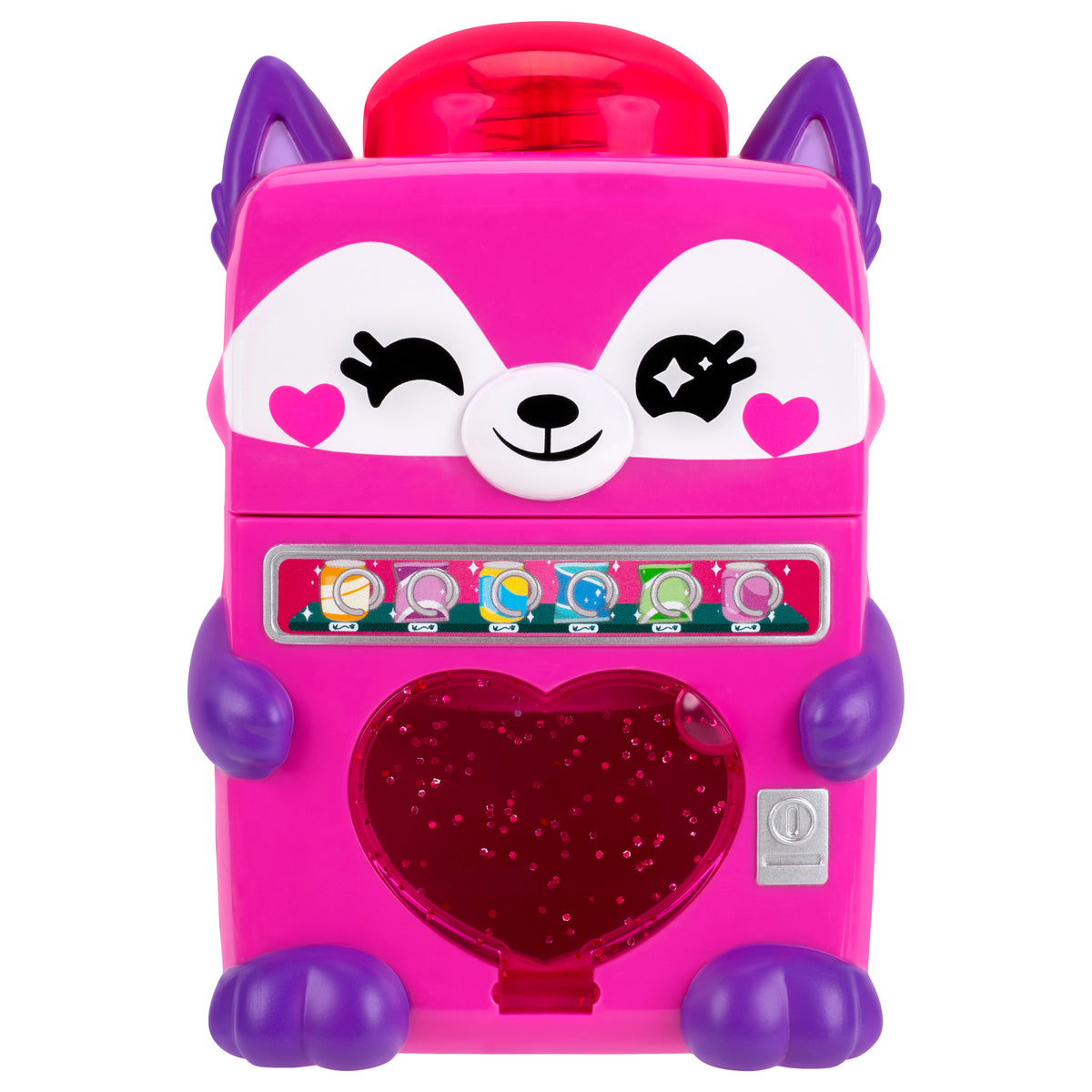 Kutie Kups Deluxe Vendie 4-Inch Toy Vending Machine Playset with 12 Lil Kuties Surprise Collectible Figures