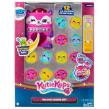 Kutie Kups Deluxe Vendie 4-Inch Toy Vending Machine Playset with 12 Lil Kuties Surprise Collectible Figures