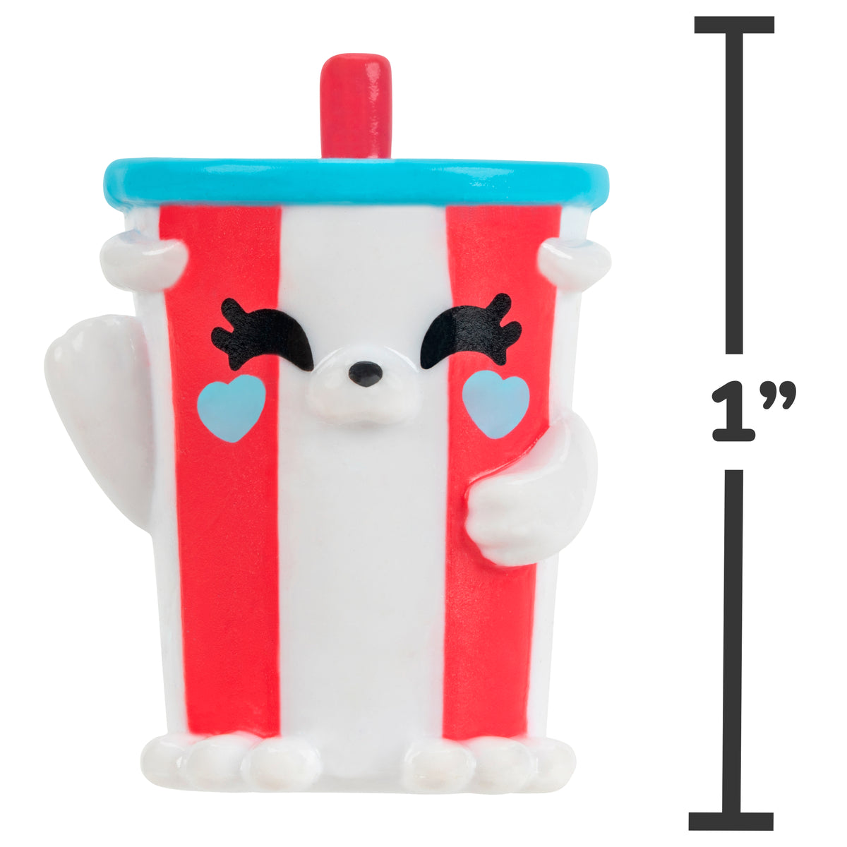 Kutie Kups Deluxe Vendie 4-Inch Toy Vending Machine Playset with 12 Lil Kuties Surprise Collectible Figures