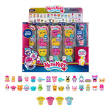 Kutie Kups Collector 4-Pack Series 1 Mini Collectible Toy Figures for Kids, 50+ Designs to Collect