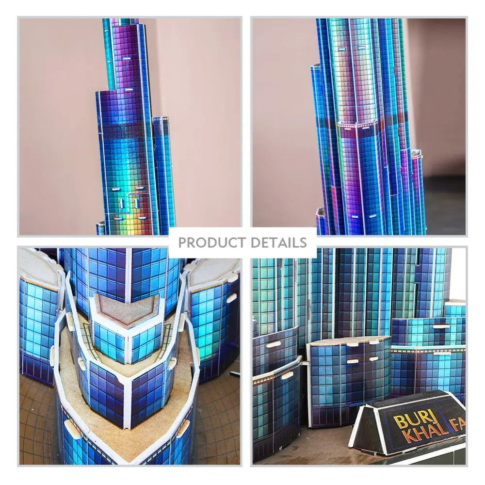 3D Puzzle Burj Khalifa 136-pieces UAE Battery Operated