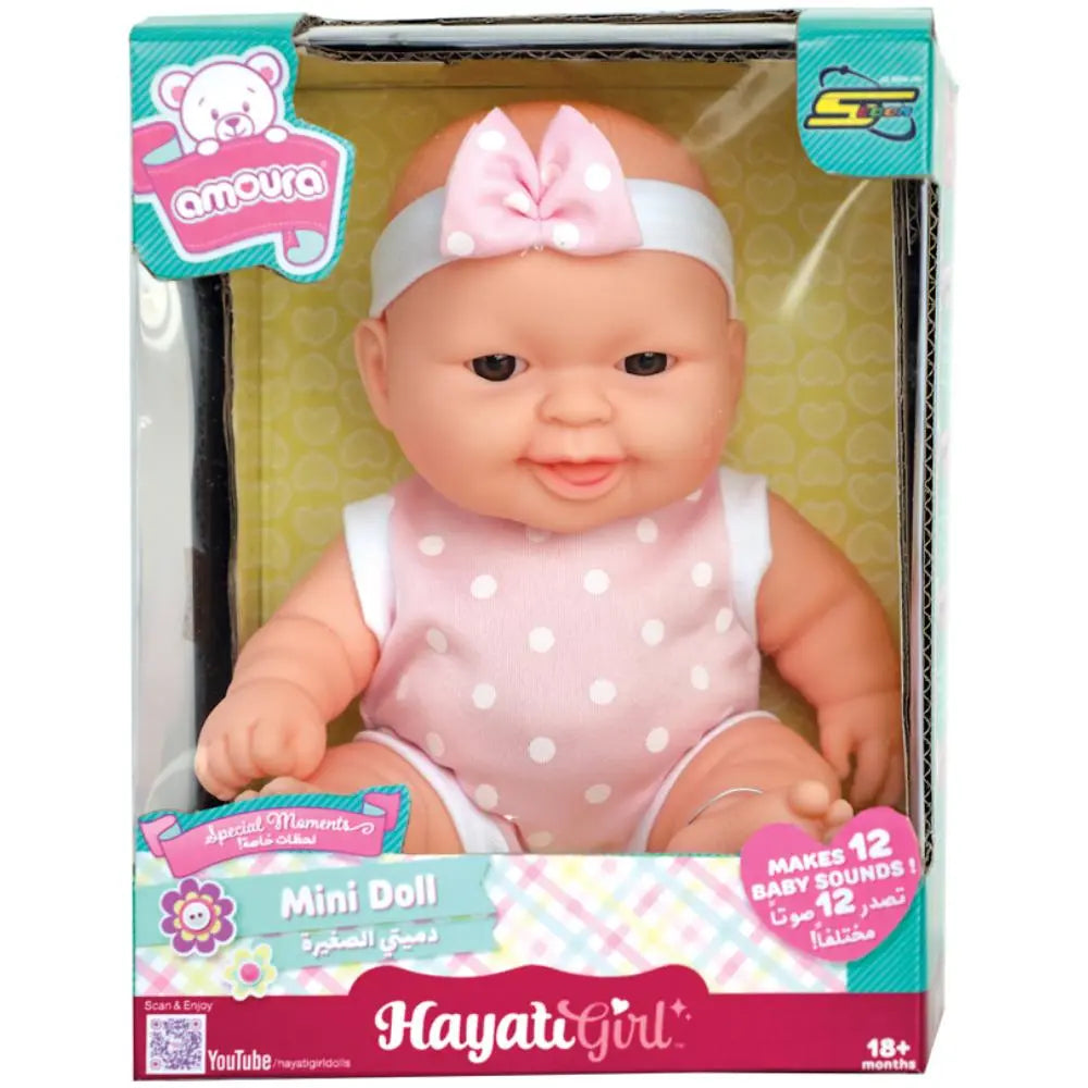 Baby Amoura Value Mini Doll B/O 8.5Inches