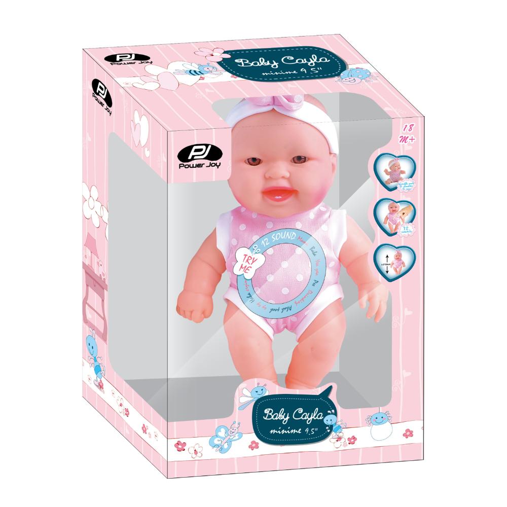 Power Joy Baby Cayla Minime 24cm with Sounds - Battery Operated