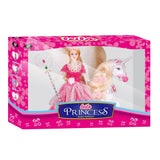 Power Joy Leila Princess & Magic Pegasus Doll Set - 30 cm