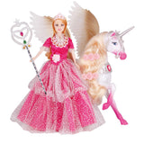 Power Joy Leila Princess & Magic Pegasus Doll Set - 30 cm