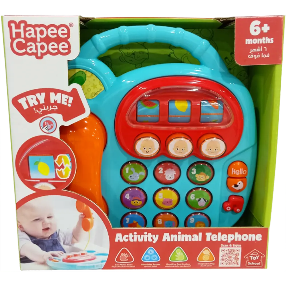 Hapee Capee Activity Animal Tphone B/O