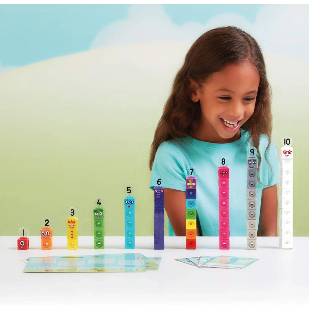 Number Blocks Mathlink Cubes 1-10 Activity