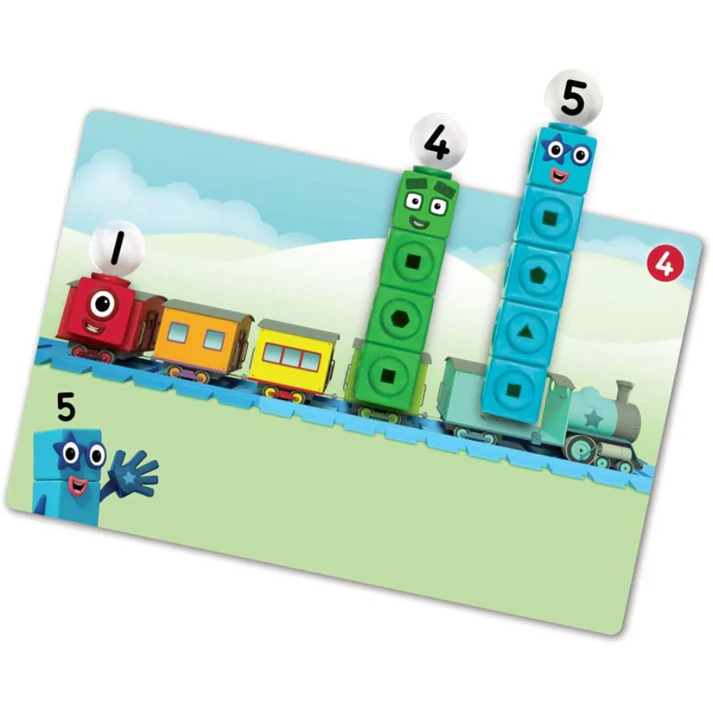 Number Blocks Mathlink Cubes 1-10 Activity