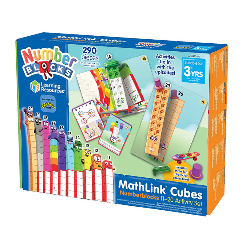 Number Blocks Mathlink Cubes 11-20 Activty