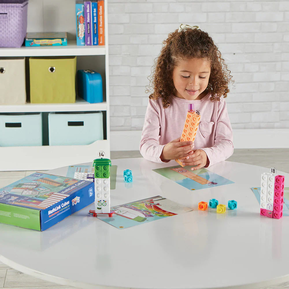 Number Blocks Mathlink Cubes 11-20 Activty