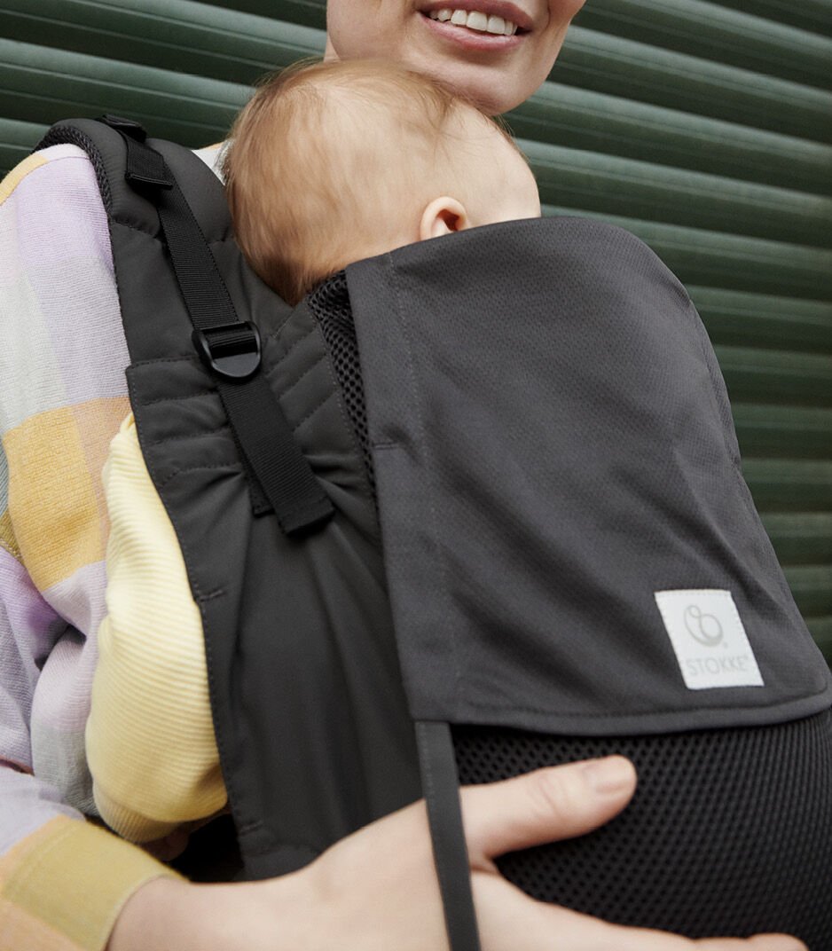 Stokke Limas Mesh Baby Carrier Anthracite Breathable Ergonomic Newborn Toddler Carrier