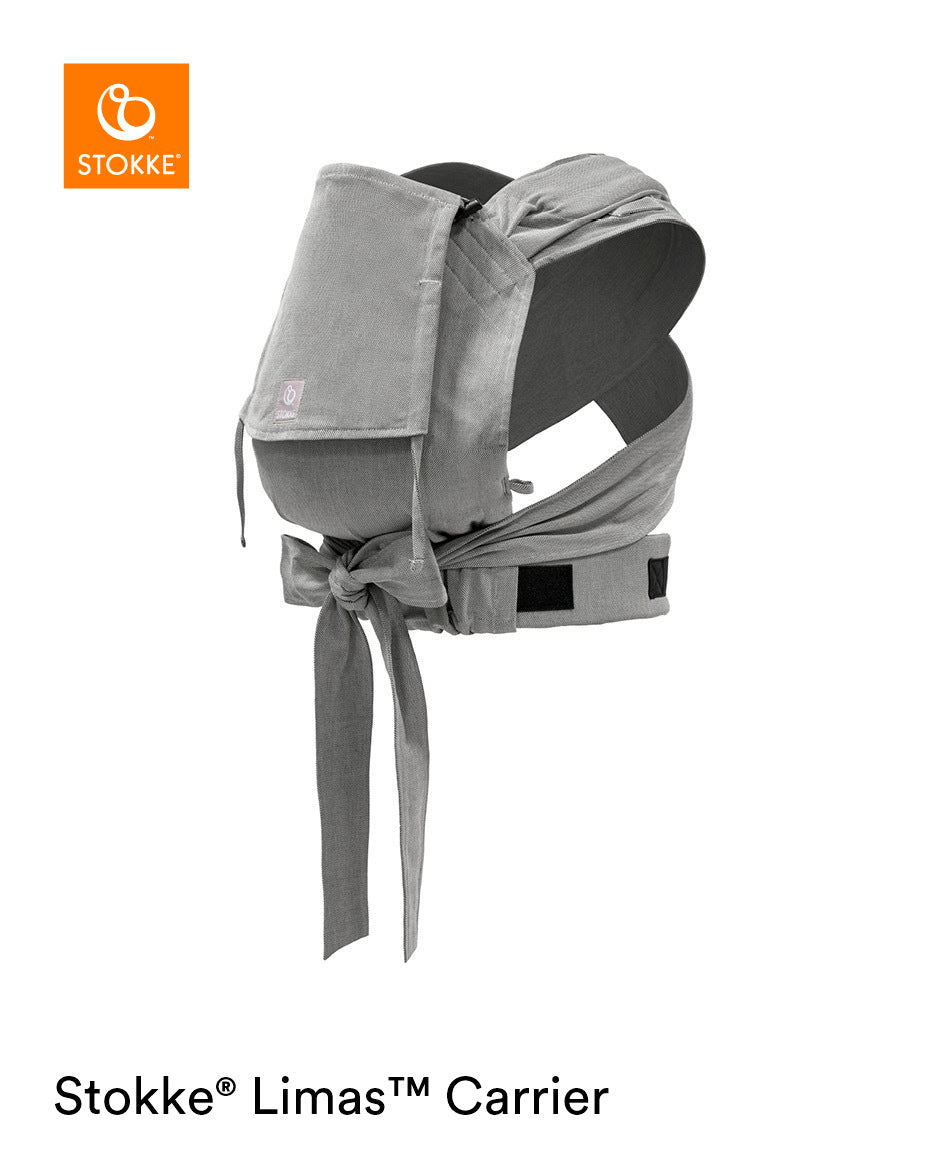Stokke Limas Baby Carrier Grey Melange Ergonomic Newborn Toddler Carrier