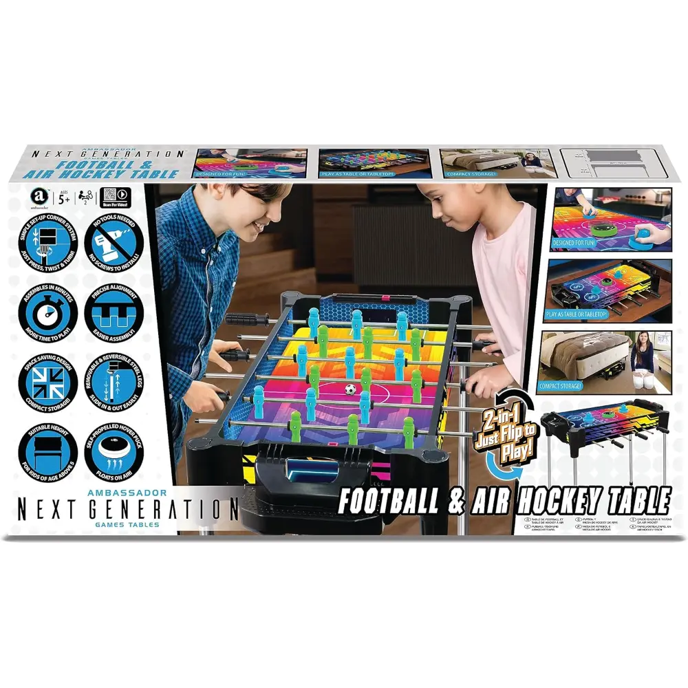 Merchant Football&Air Hockey Table 27Inc