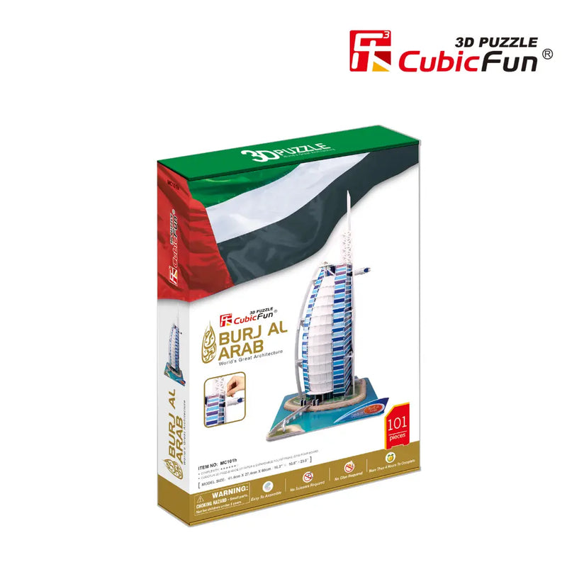 3D Puzzle Burj Al Arab 101-pieces UAE