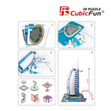3D Puzzle Burj Al Arab 101-pieces UAE