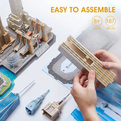 CUBICFUN 3D PUZZLES CITY LINE NEW YORK C