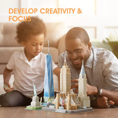 CUBICFUN 3D PUZZLES CITY LINE NEW YORK C