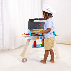 M&D Wooden Delxe Grill&Pizza Oven Playst