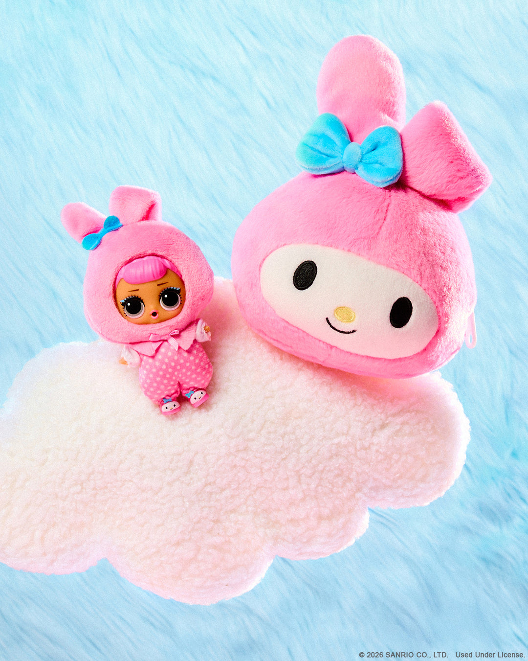 L.O.L. Surprise Loves Hello Kitty Reversible Plush Surprise Collectible – Sold per Piece (Random Selection)
