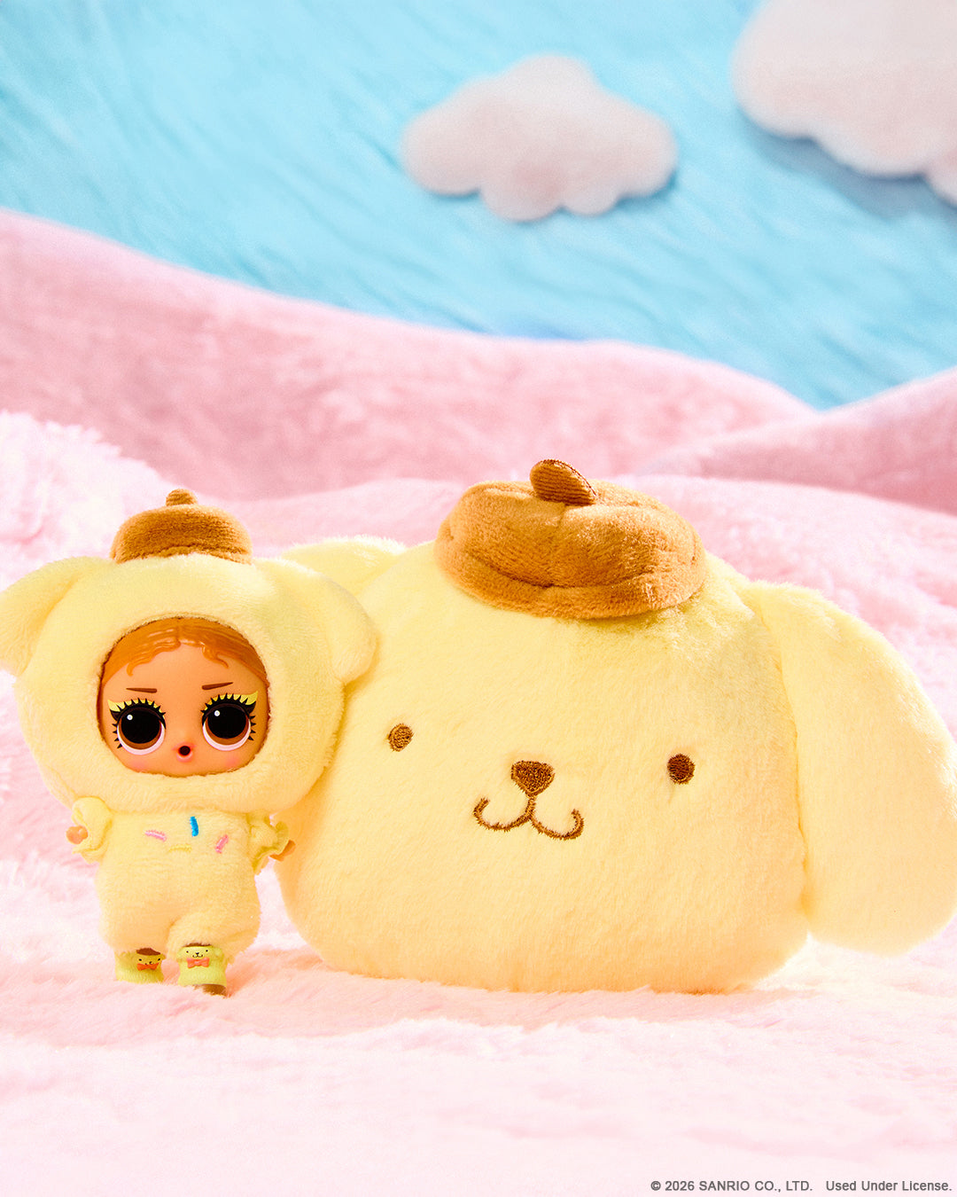 L.O.L. Surprise Loves Hello Kitty Reversible Plush Surprise Collectible – Sold per Piece (Random Selection)