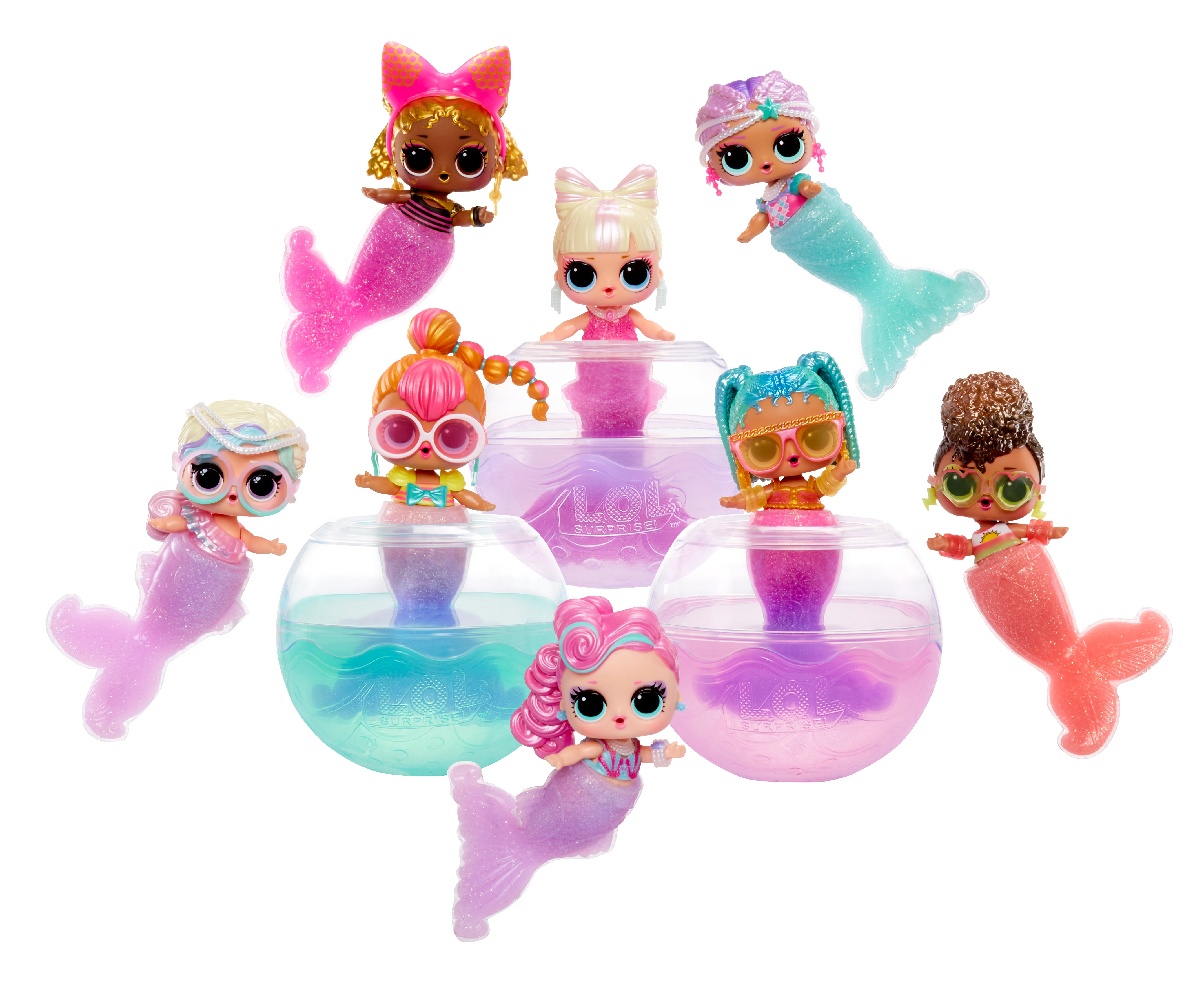 LOL Surprise Mermaids Tots with Color Change Tail