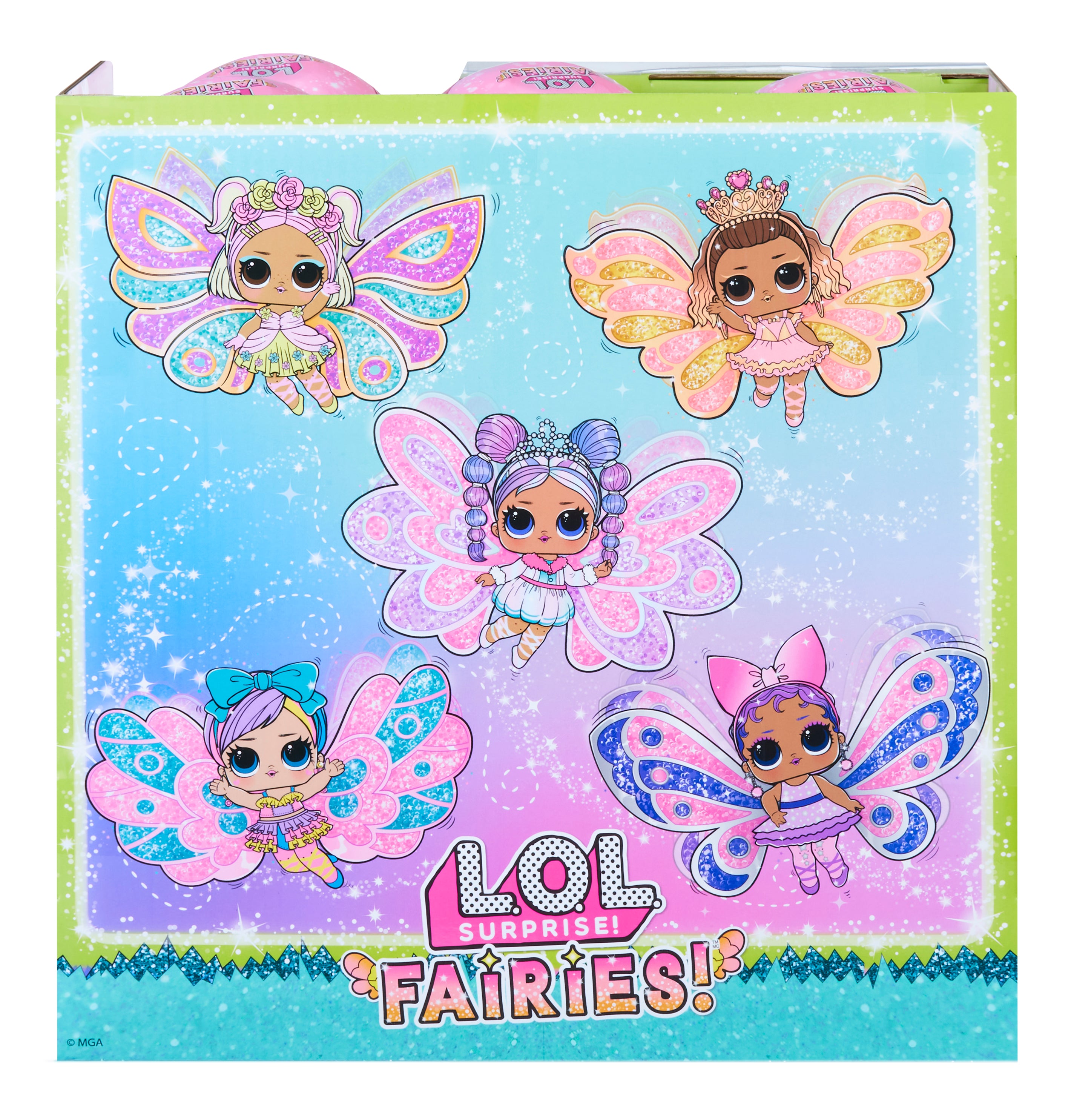 LOL Surprise Fairy Tots Doll with Custom Wing - Magic Crystal Craft Kit