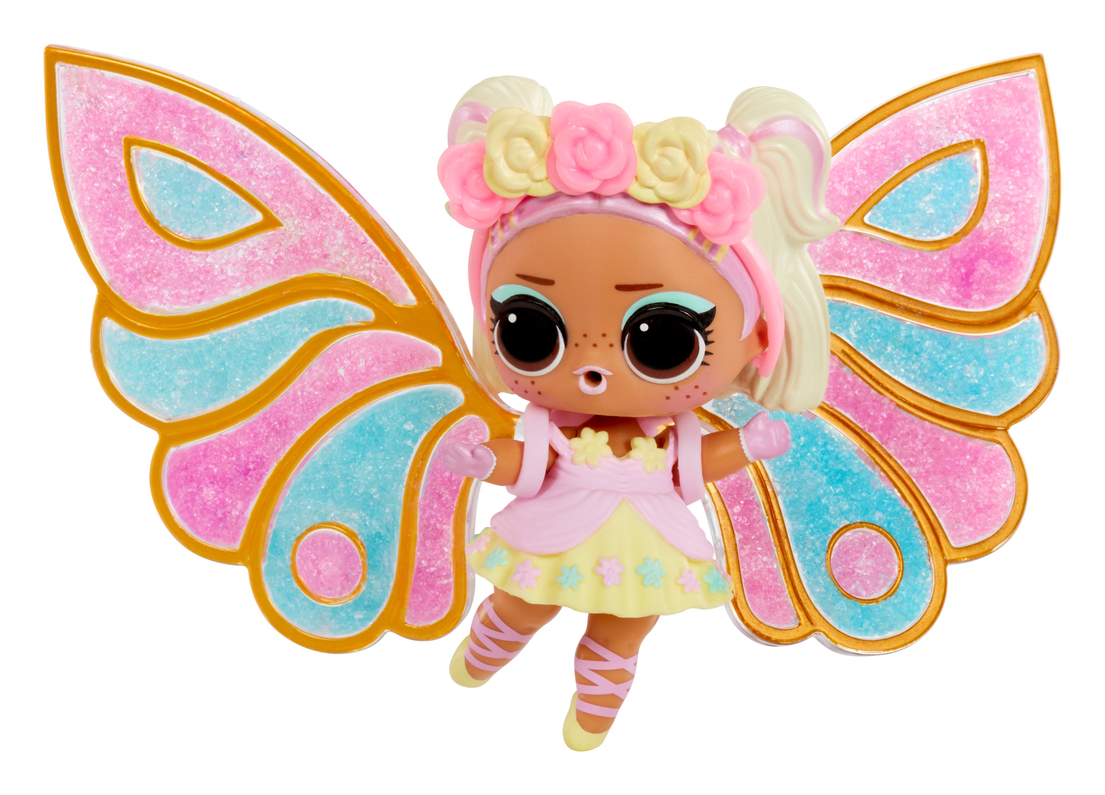 LOL Surprise Fairy Tots Doll with Custom Wing - Magic Crystal Craft Kit