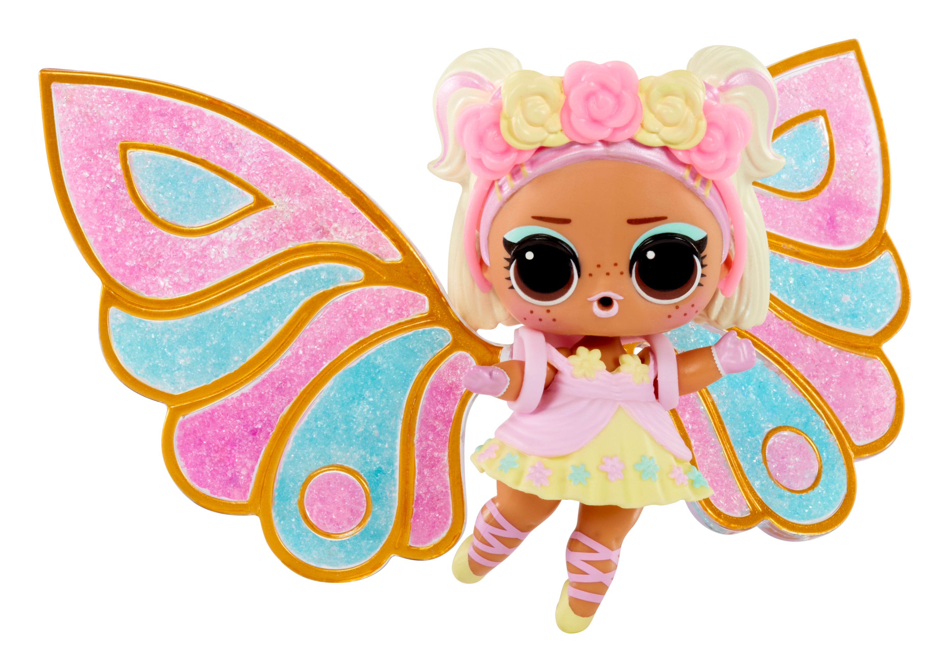 LOL Surprise Fairy Tots Doll with Custom Wing - Magic Crystal Craft Kit