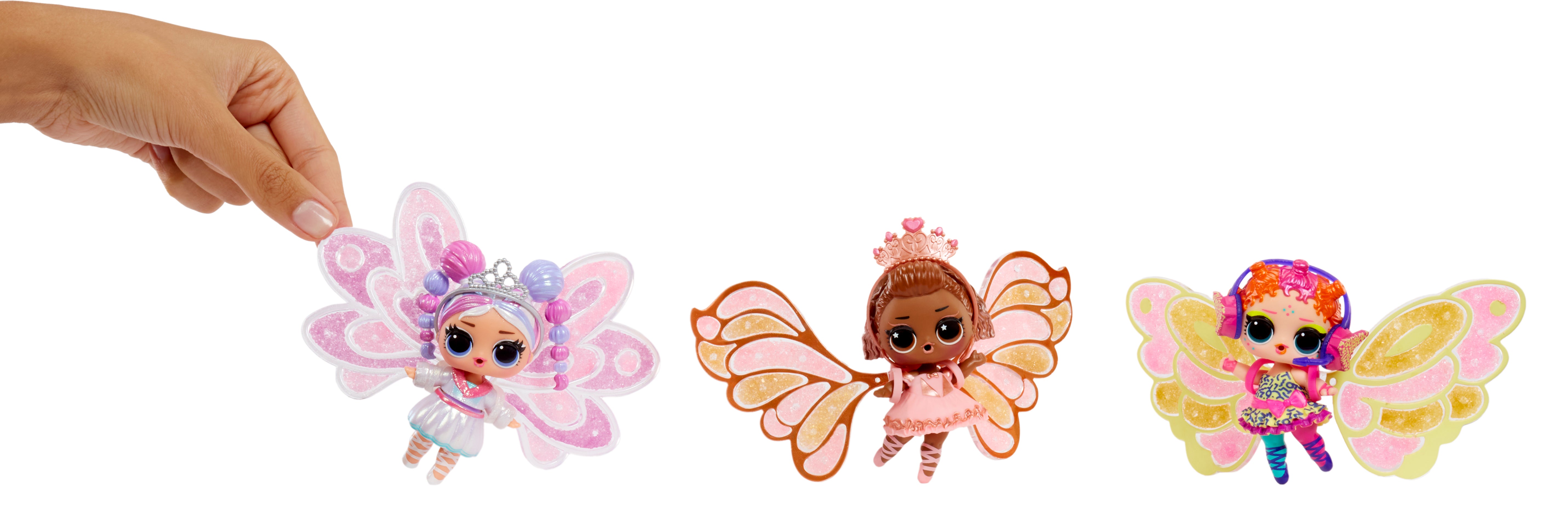 LOL Surprise Fairy Tots Doll with Custom Wing - Magic Crystal Craft Kit