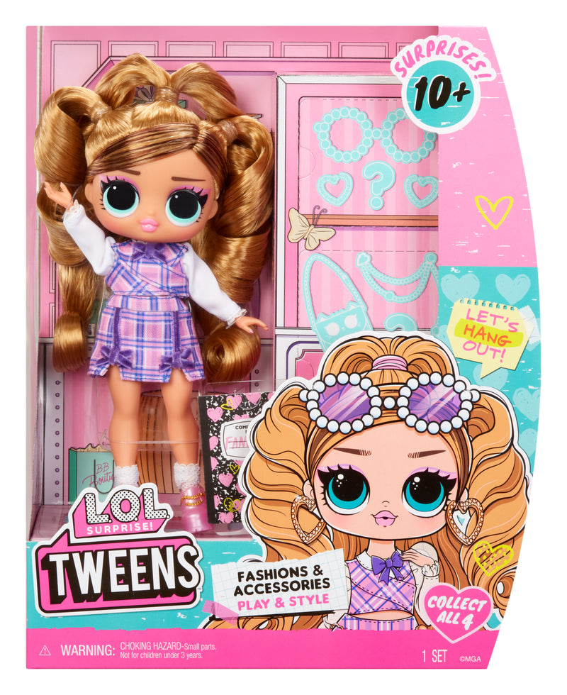 L.O.L. Surprise Tweens Core Fancy Gurl Poseable Fashion Doll with Accessories