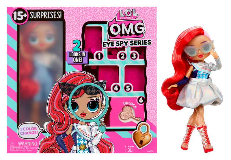 L.O.L. Surprise OMG Eye Spy Spy Fashion Doll with Mystery Accessories and Surprise Unboxing