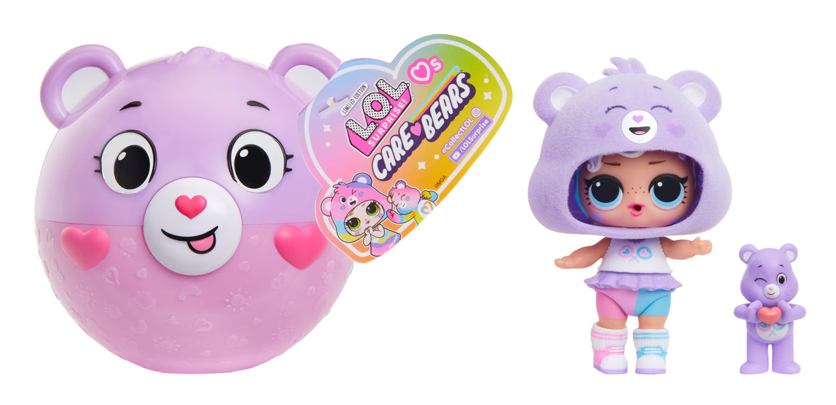 L.O.L. Surprise Loves Care Bears Tots Collectible Doll Assortment - Sold per Piece (Random Selection)