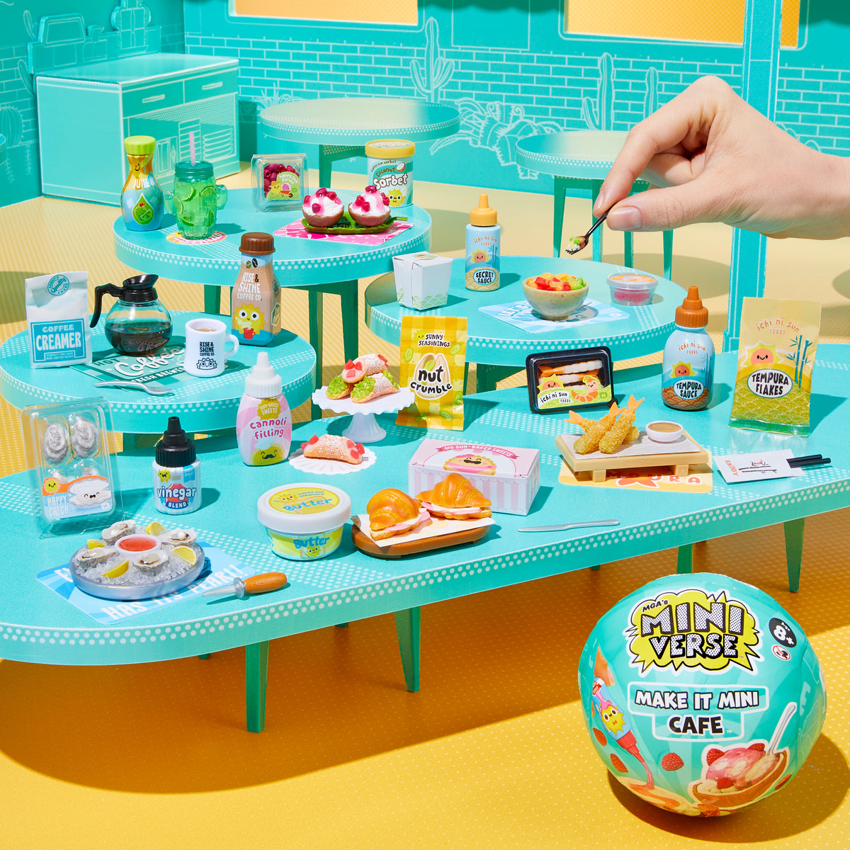 Miniverse Make It Mini Cafe Series 6 Surprise Mini Food Collectible Toy