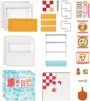 Miniverse Make It Mini Spaces Starter Pack Red Miniature Display and Customization Set